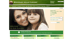 Desktop Screenshot of boundaryhousesurgery.co.uk